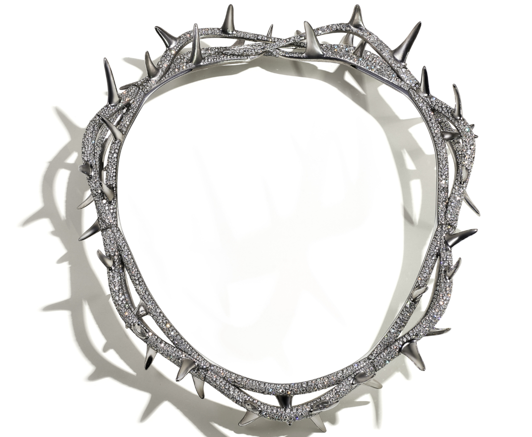 Tiffany & Co. Creates Custom “Crown of Thorns” with Artist