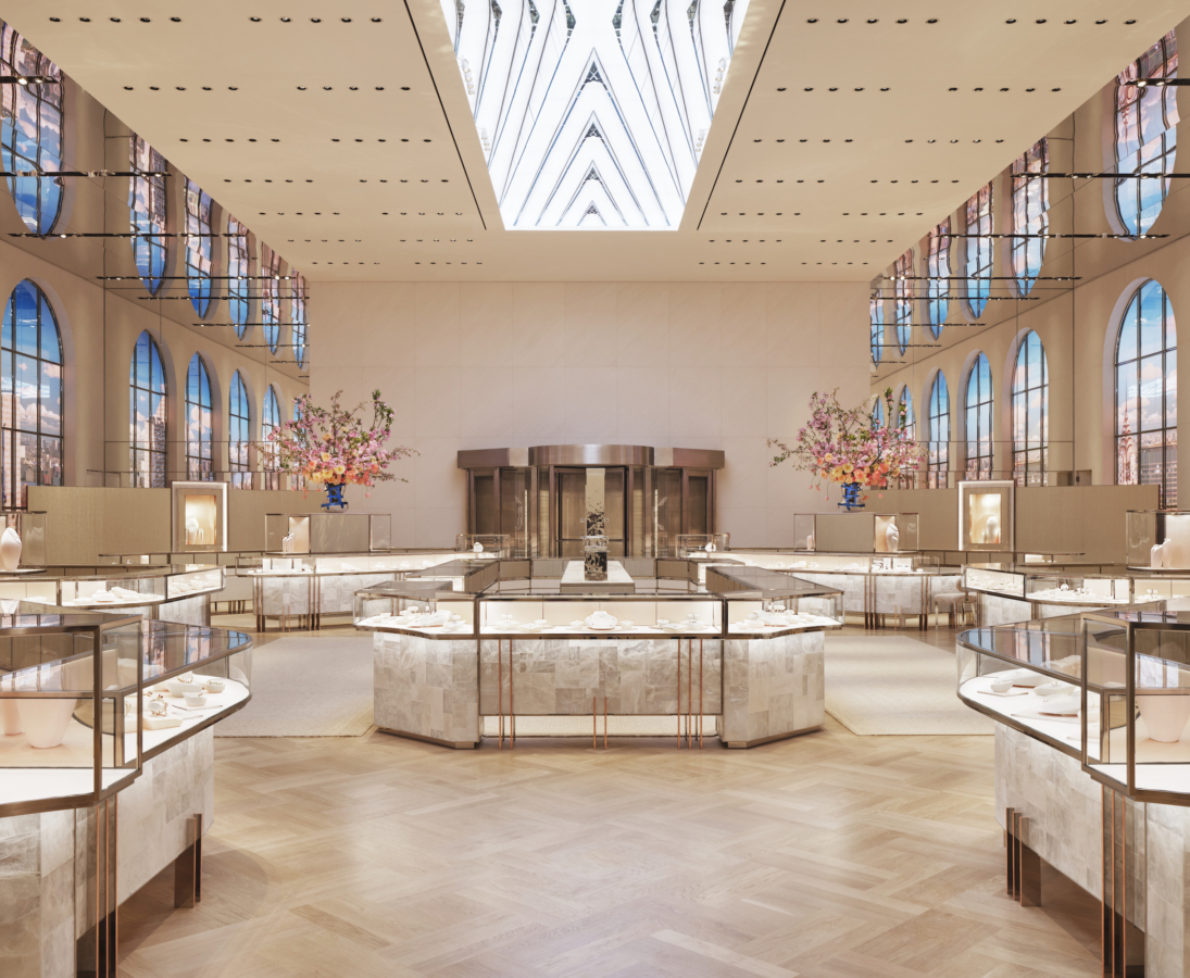 Newly Renovated Louis Vuitton Flagship Store Editorial Stock Photo