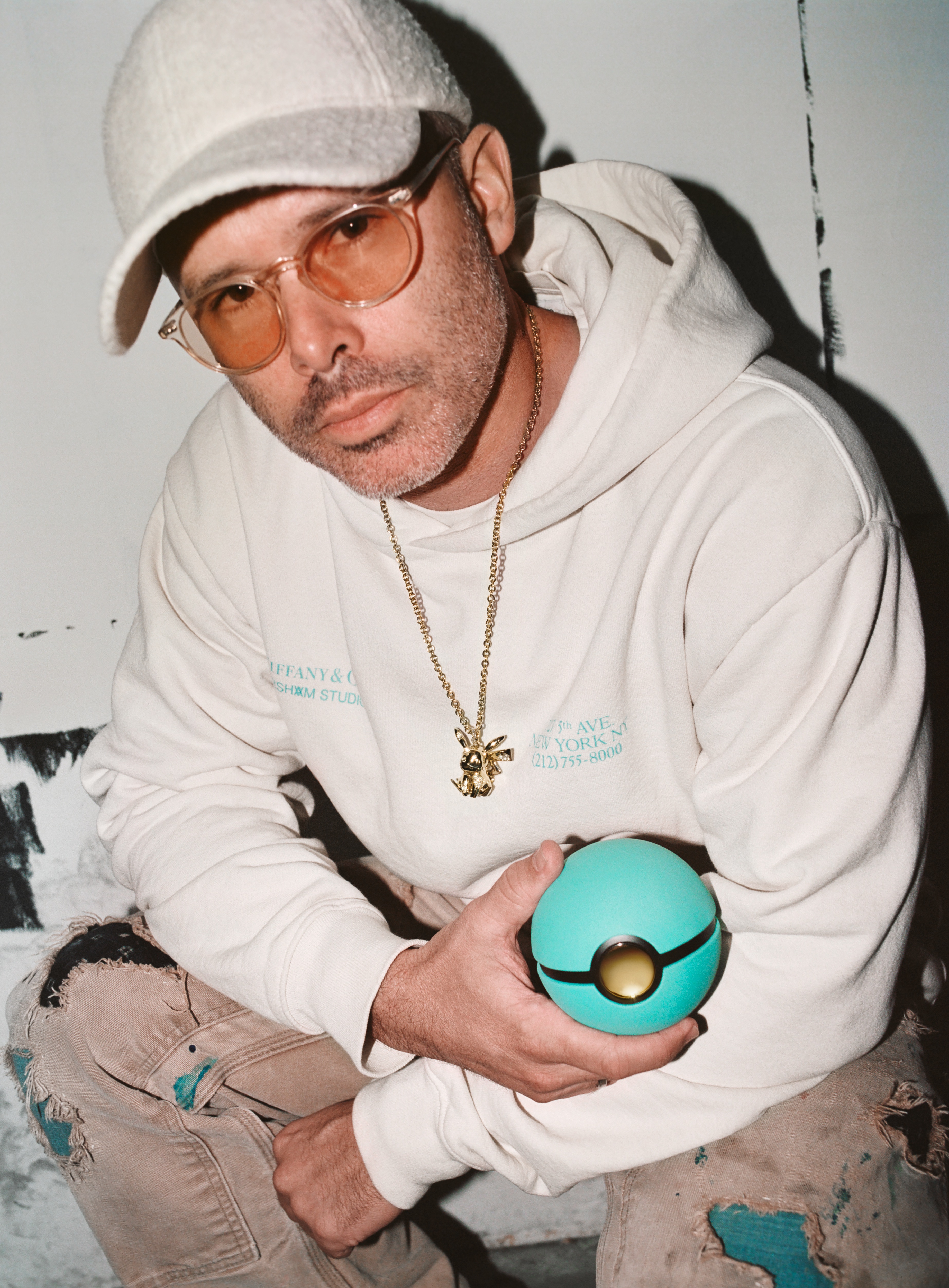 Tiffany & Co. x Arsham Studio x Wilson basketball On White