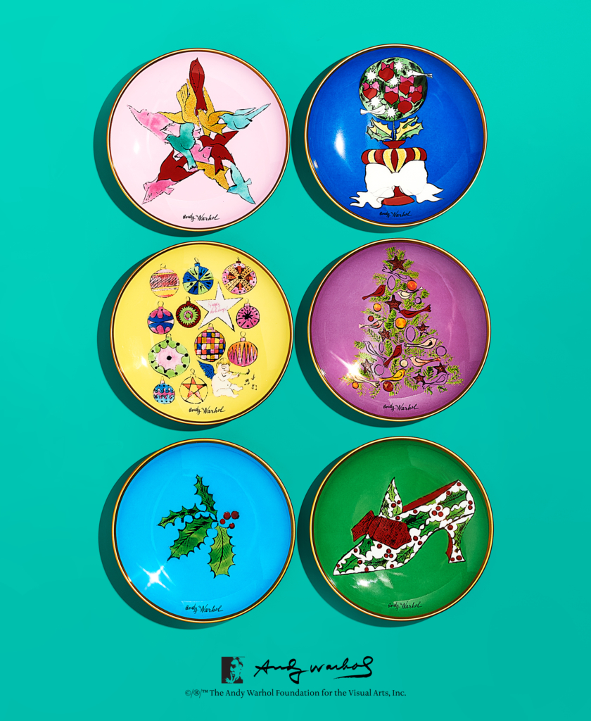 Andy Warhol Christmas Tiffany ティファニー Tiffany & Co. x Andy Warhol limited-edition ring dishes in