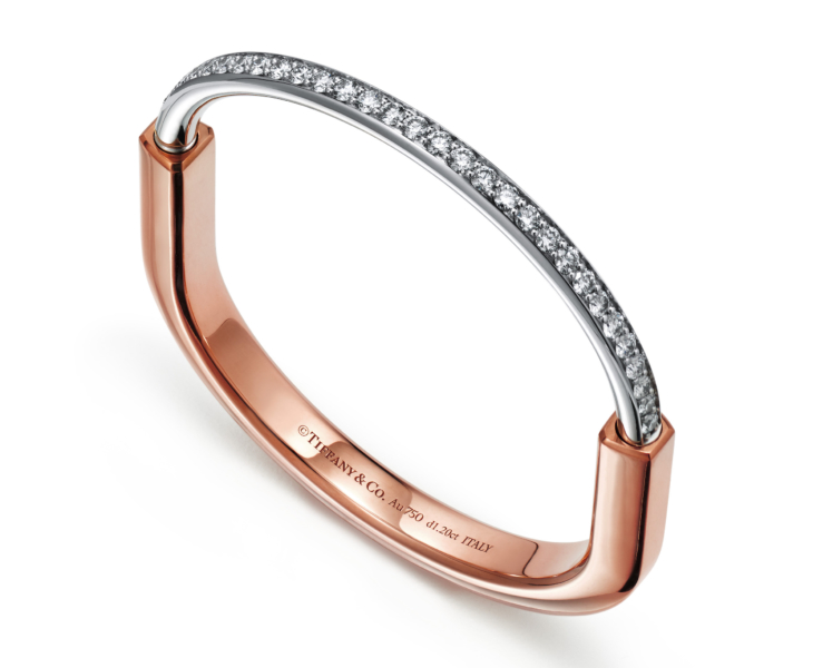 Tiffany & Co. Introduces Its Latest Jewelry Collection, Tiffany Lock, Debuting 18k Yellow, Rose