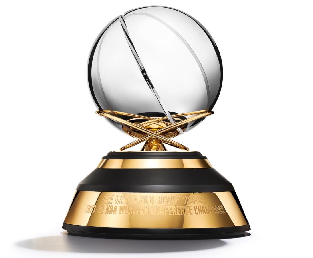 NBA championship trophy redesigned: 9 Larry O'Brien trophy photos