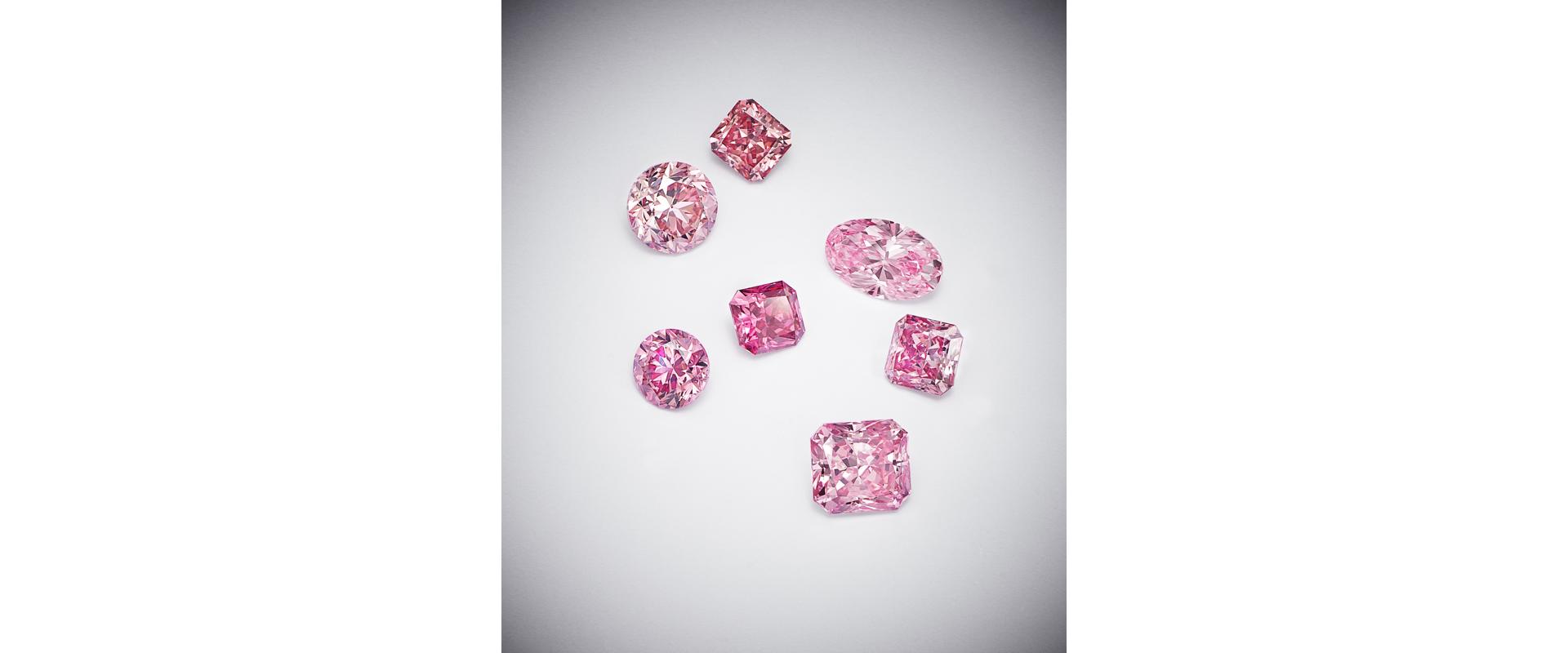 Pink Diamonds - Capsule collection of rare natural pink diamonds