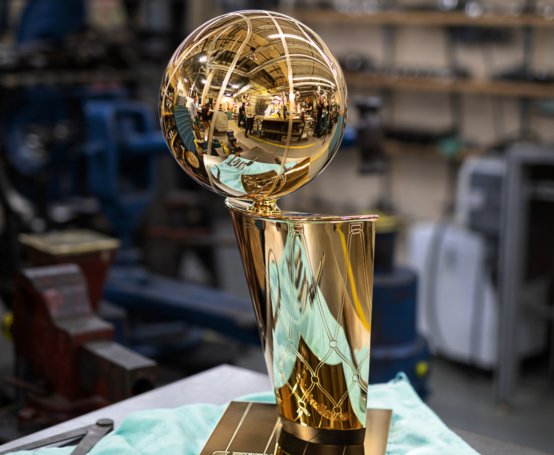 As Milwaukee Bucks win NBA trophy which other sports trophies did Tiffany &  Co create?