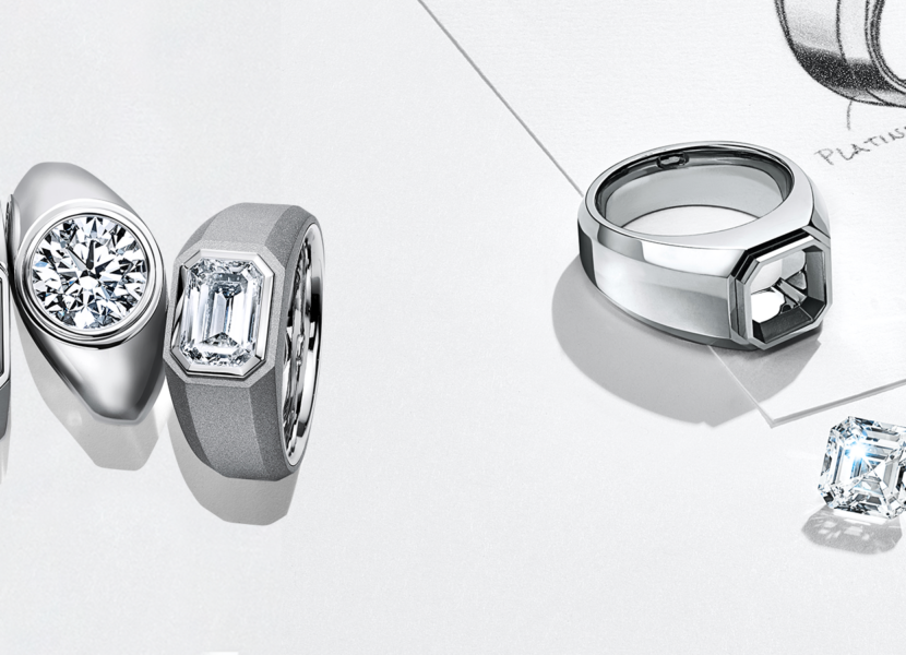 Tiffany is now selling men's engagement rings, embracing inclusivity