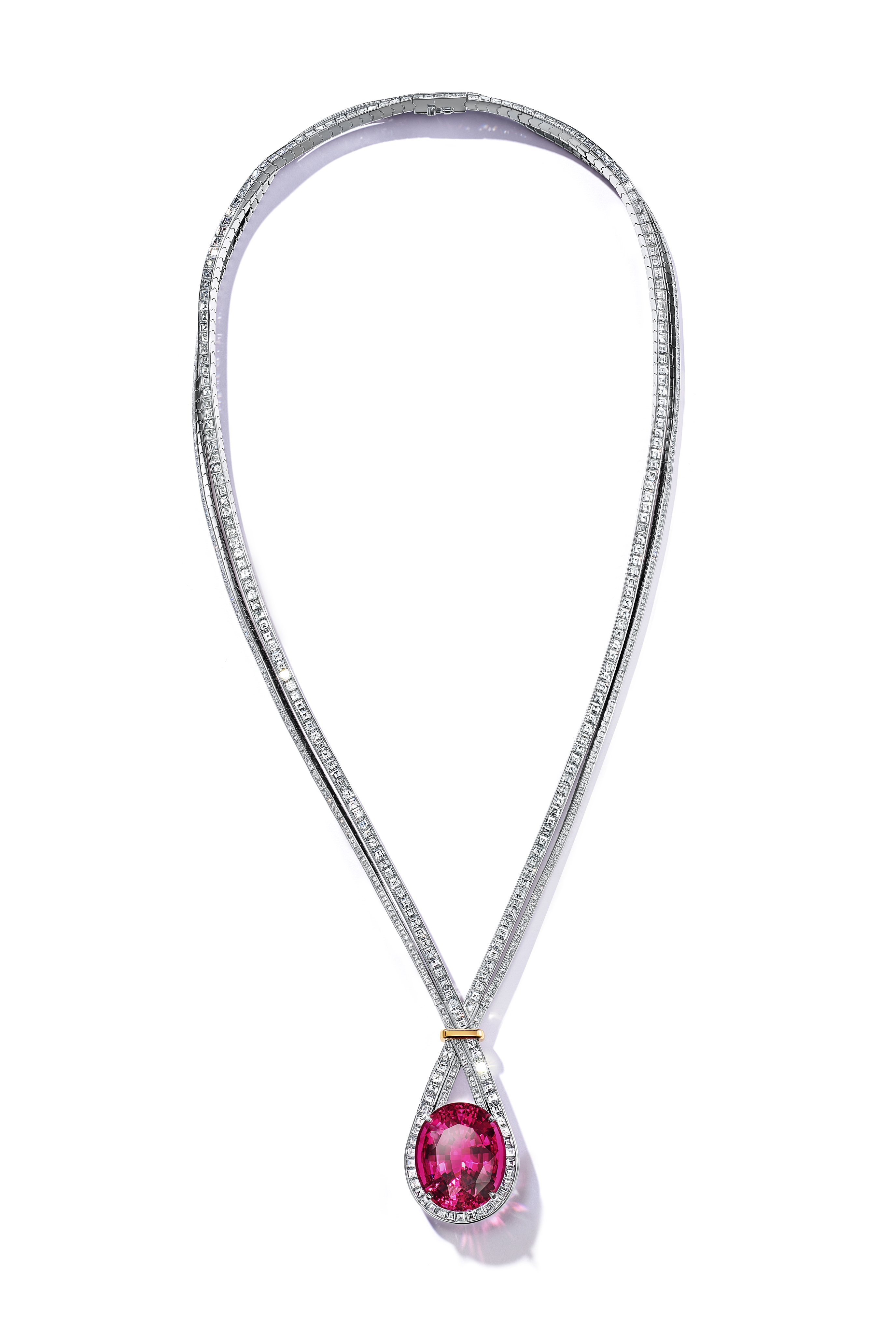 Rubellite necklace on sale