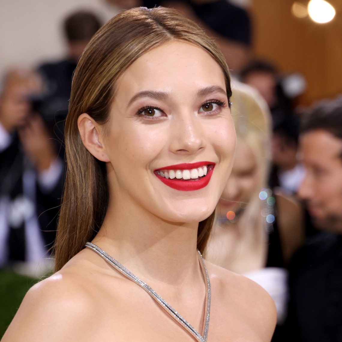 Eileen Gu Wearing Tiffany And Co At The 2021 Met Gala Tiffany