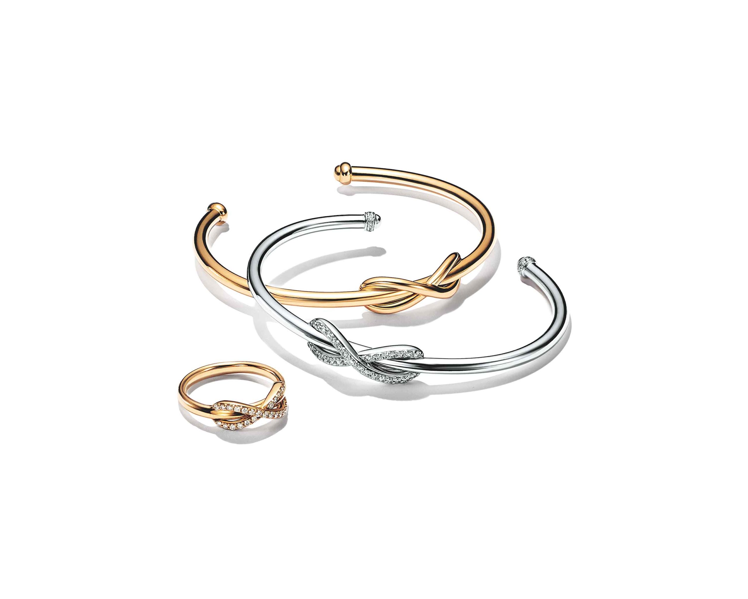 Pieces from the Tiffany Infinity collection for the Infinite Strength ...
