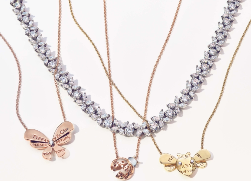Return To Tiffany Love Bugs Erfly Ladybug And Bee Pendants Styled With Victoria Mixed Cer Diamond Necklace In Platinum - Tiffany Bee Pendant Necklace Return To Tiffany Love Bugs Erfly Ladybug And Bee Pendants Styled With Victoria Mixed Cer Diamond Necklace In Platinum - Tiffany Bee Pendant Necklace