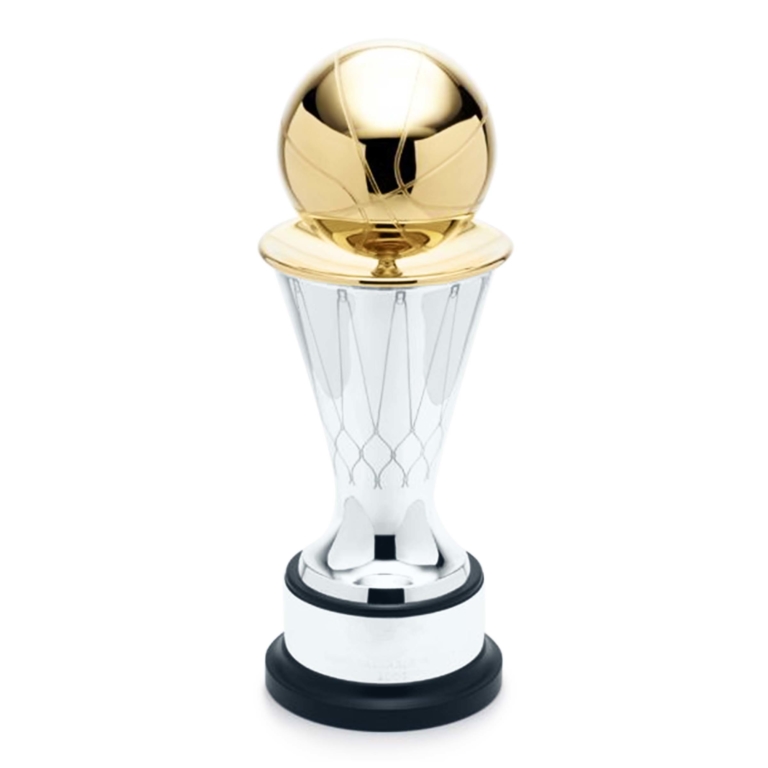 The National Basketball Association® Bill Russell Finals MVP Trophy.  Designed and handcrafted by Tiffany & Co. - Tiffany