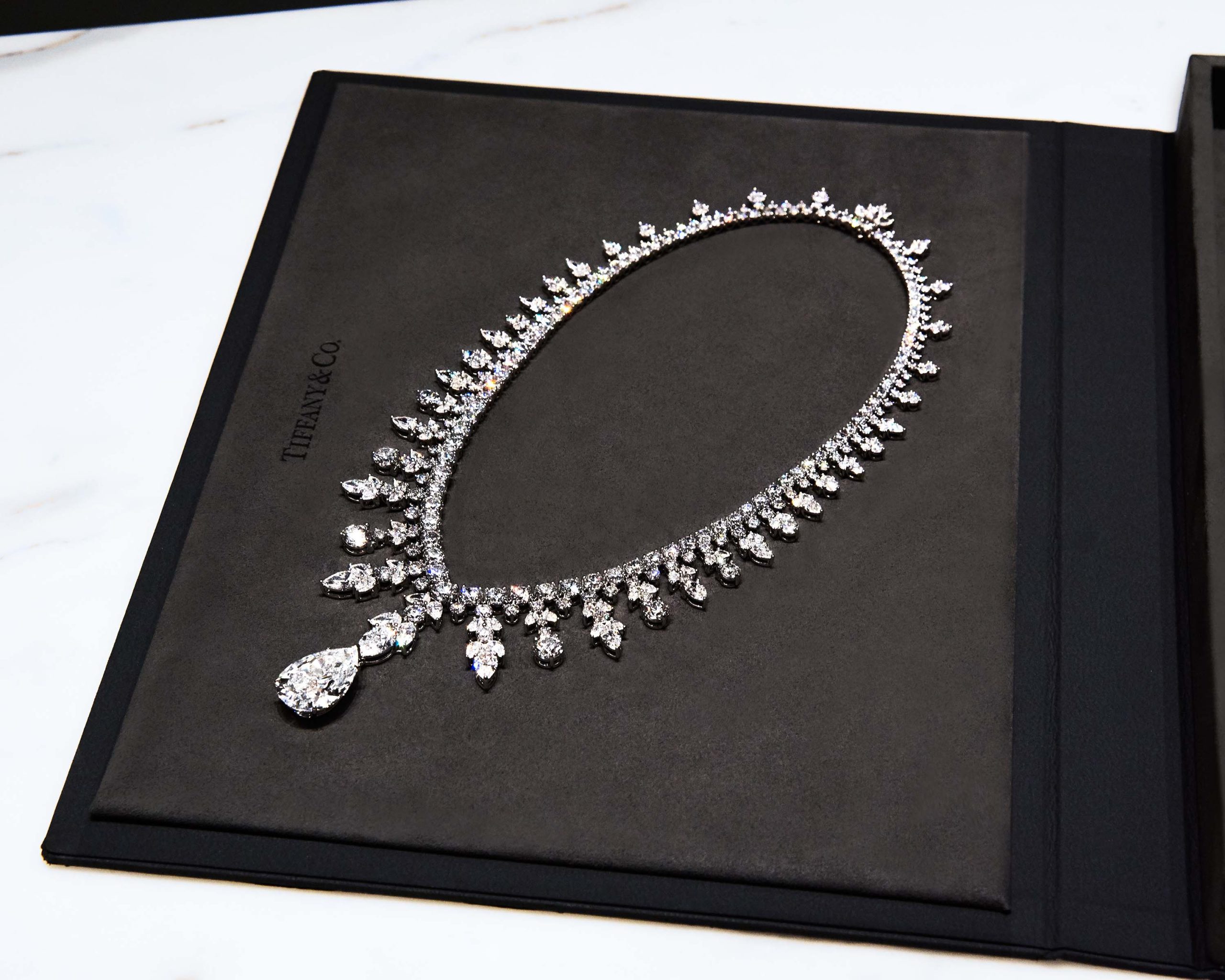 Tiffany Aurora necklace in platinum 