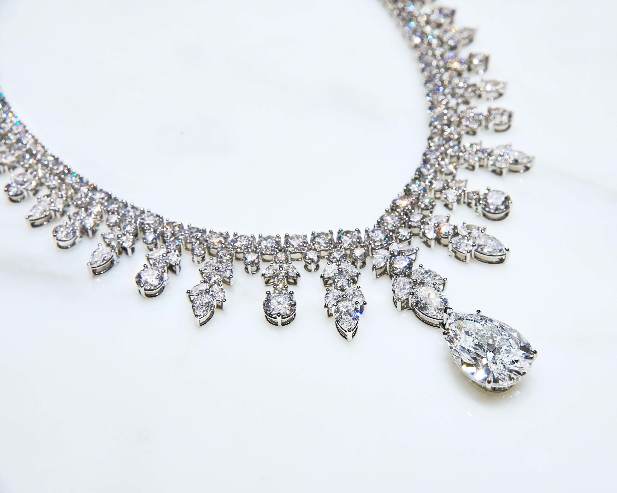 Tiffany Aurora necklace in platinum 